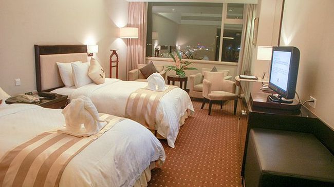 Tienyow Grand Hotel Hajkou Szoba fotó